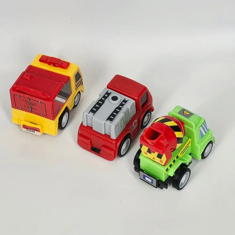 FUNCORN TOYS MINI PULL‑BACK VEHICLE SET – 6 MIXED CARS & TRUCKS – AGES 3+